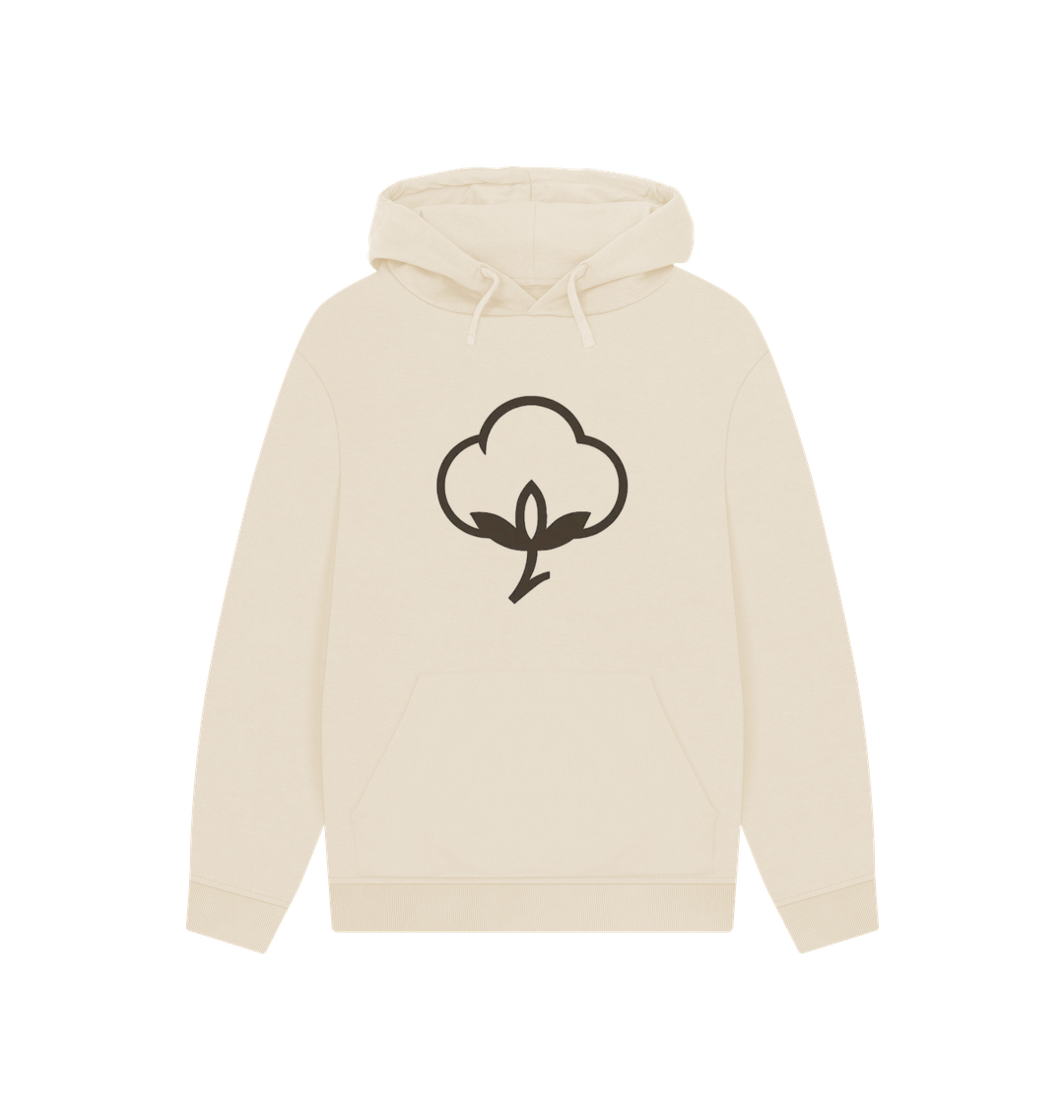 Oat Printed Hoody Front