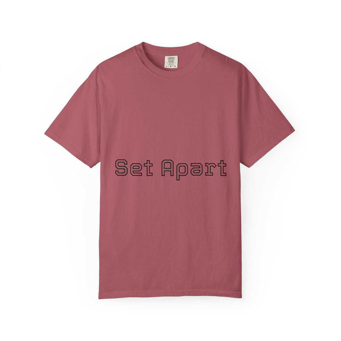 Set Apart Unisex Garment-Dyed T-Shirt, Casual Apparel, Gift for Him/Her, Unique Style, Everyday Wear, Soft Cotton Tee