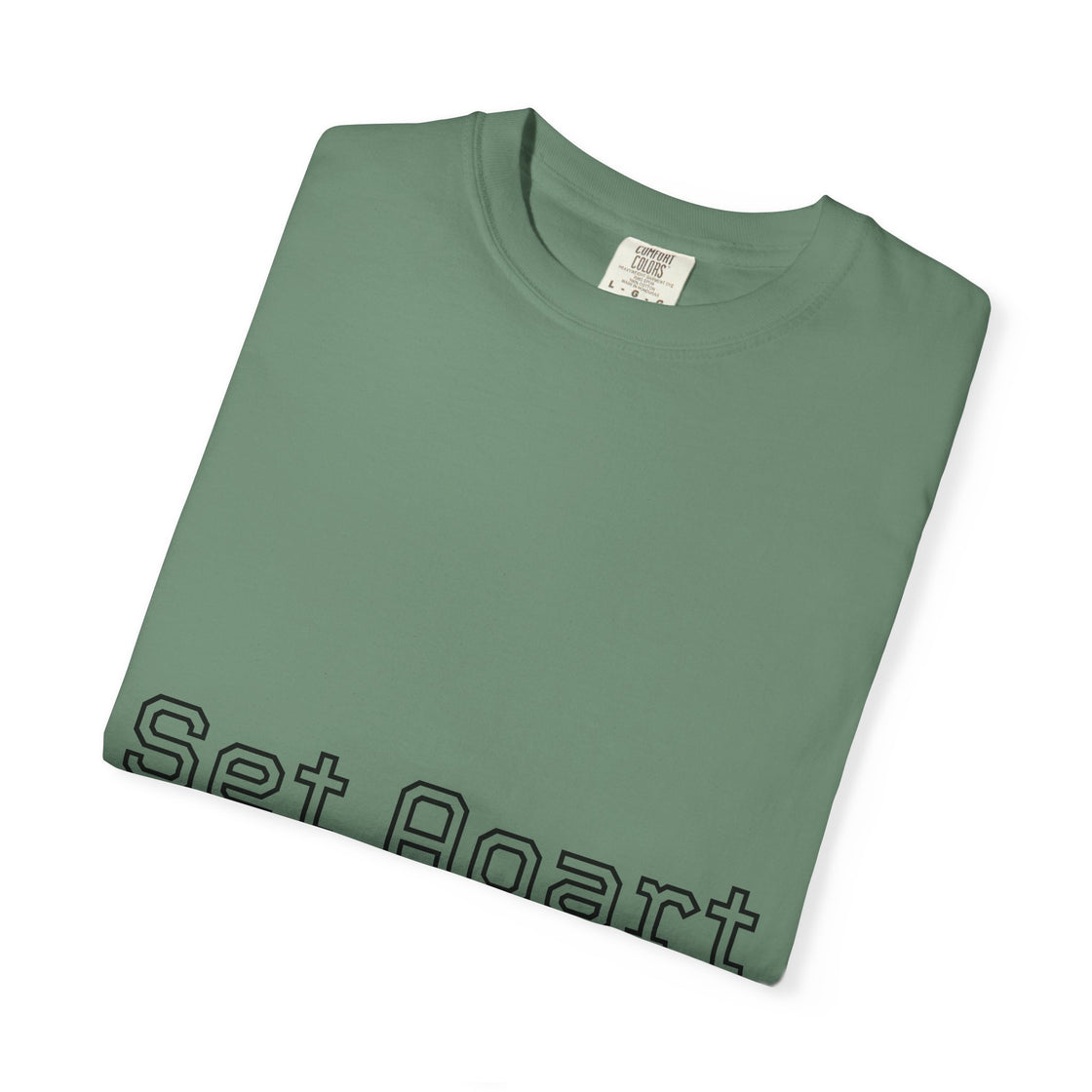 Set Apart Unisex Garment-Dyed T-Shirt, Casual Apparel, Gift for Him/Her, Unique Style, Everyday Wear, Soft Cotton Tee