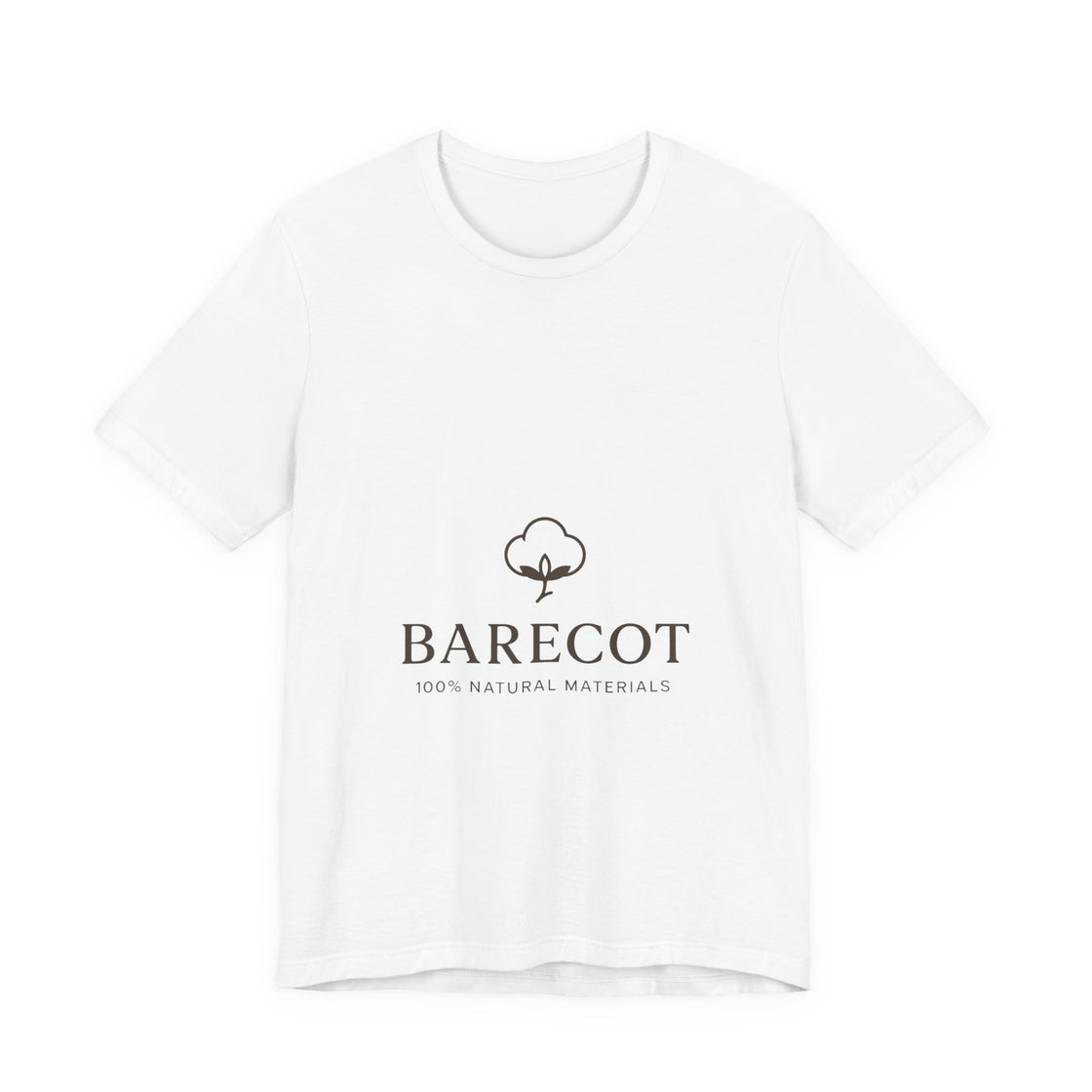 Cotton Logo Tee - Unisex Short Sleeve T-Shirt, Soft Casual Wear for Everyday Style, Gift for Birthdays, Holidays, Comfortable Fashion