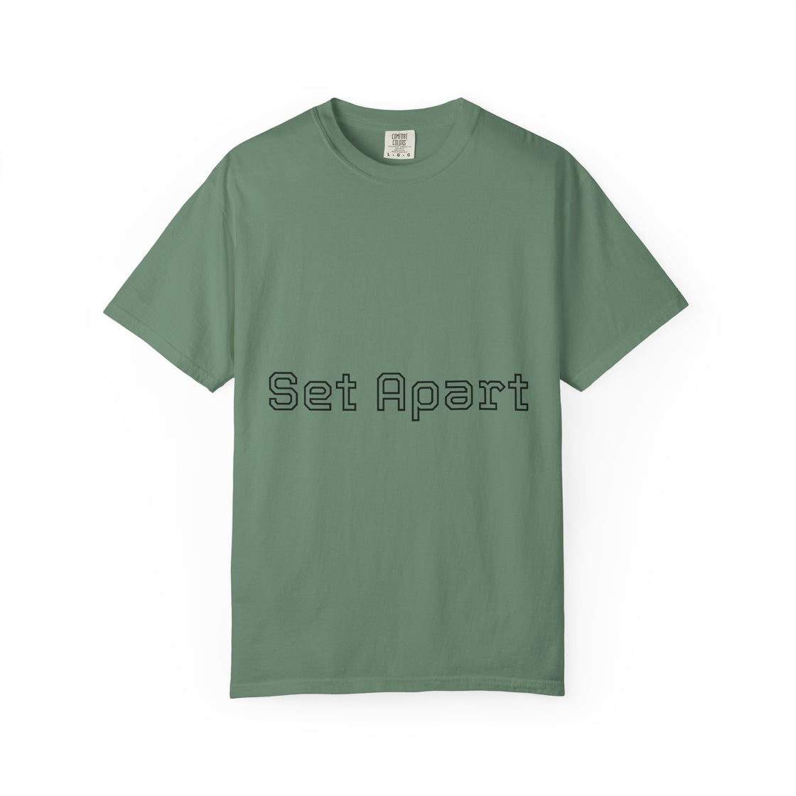 Set Apart Unisex Garment-Dyed T-Shirt, Casual Apparel, Gift for Him/Her, Unique Style, Everyday Wear, Soft Cotton Tee