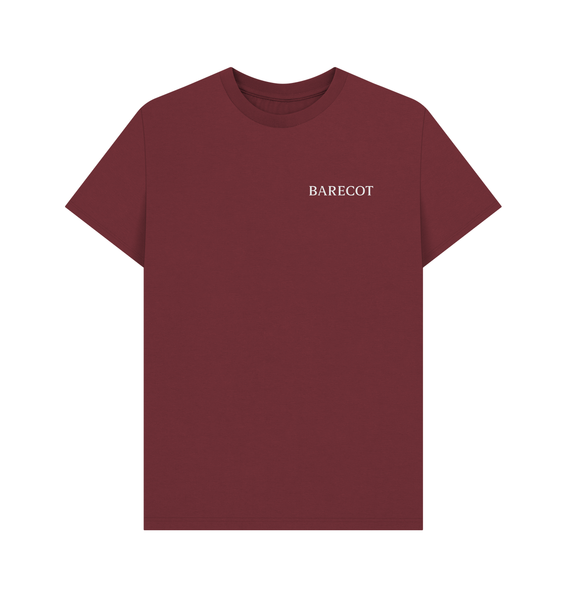 Red Wine Printed T-shirt Front