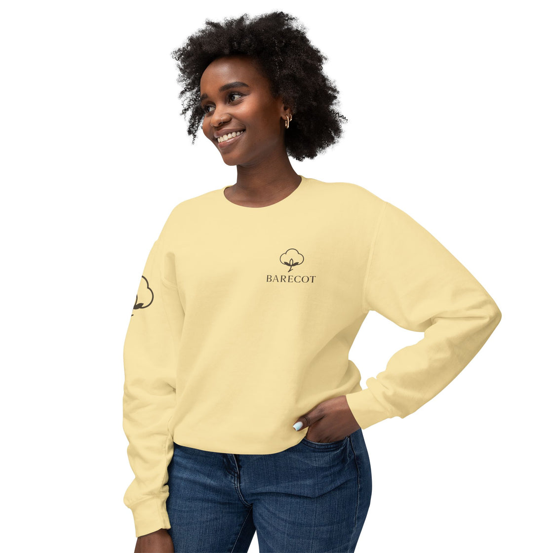 Cozy Unisex Crewneck Sweatshirt, Perfect for Casual Wear, Gift for Him/Her, Style for Any Season, Lightweight Layering Option