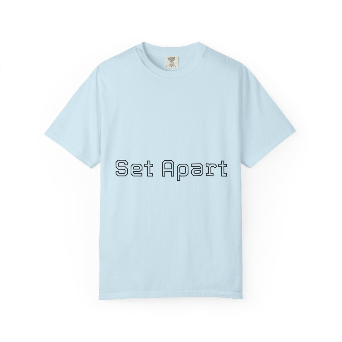 Set Apart Unisex Garment-Dyed T-Shirt, Casual Apparel, Gift for Him/Her, Unique Style, Everyday Wear, Soft Cotton Tee