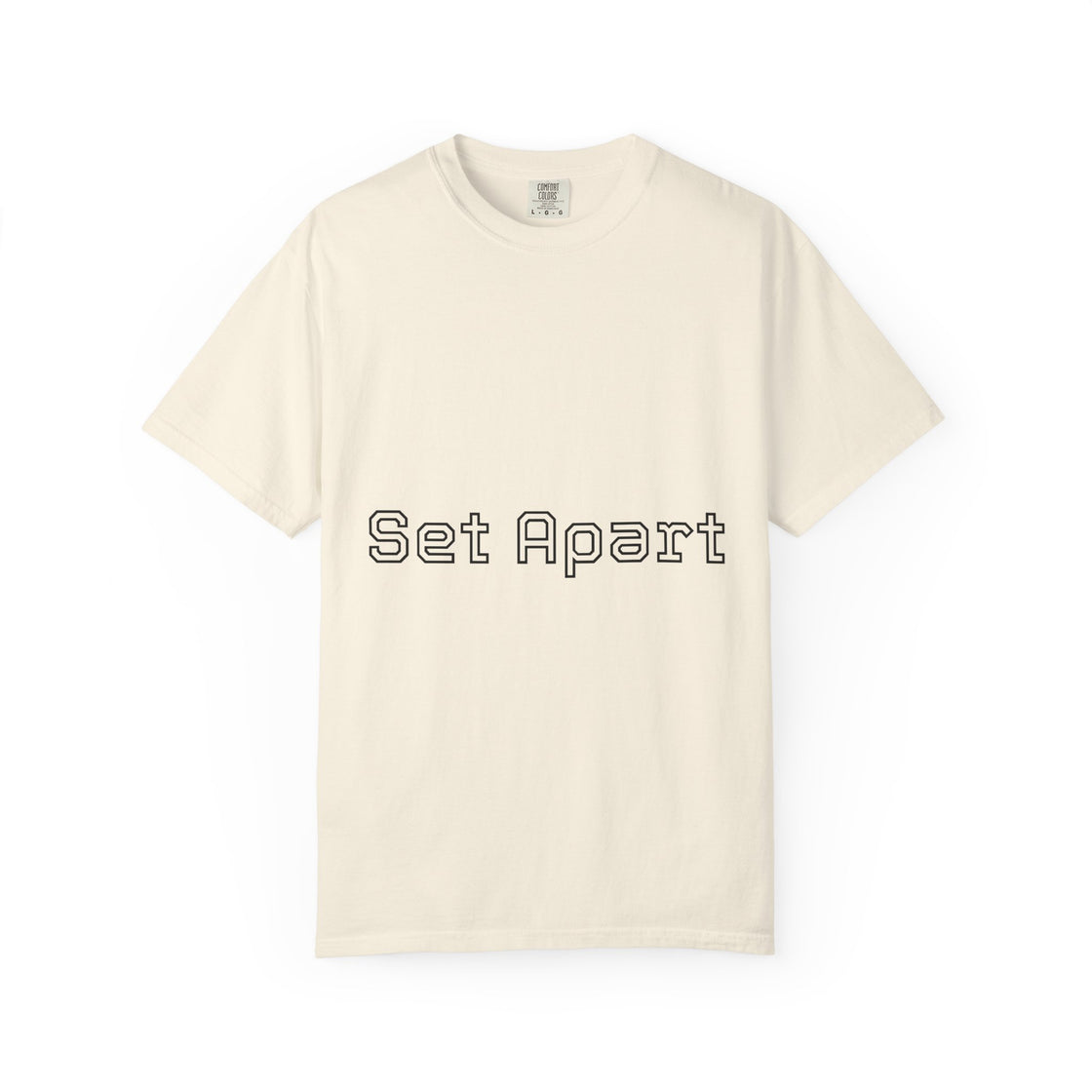Set Apart Unisex Garment-Dyed T-Shirt, Casual Apparel, Gift for Him/Her, Unique Style, Everyday Wear, Soft Cotton Tee
