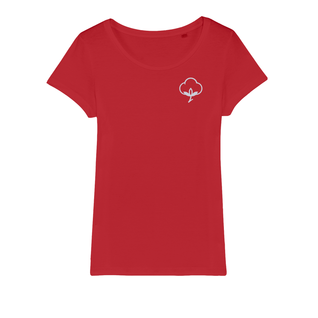 100% Natural materials Organic Jersey Womens T-Shirt