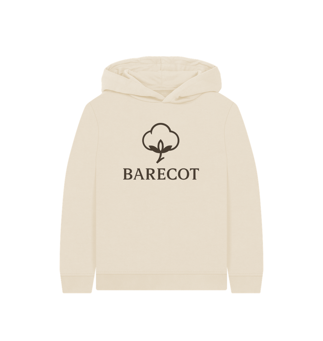 Oat Printed Kids Hoodie Front