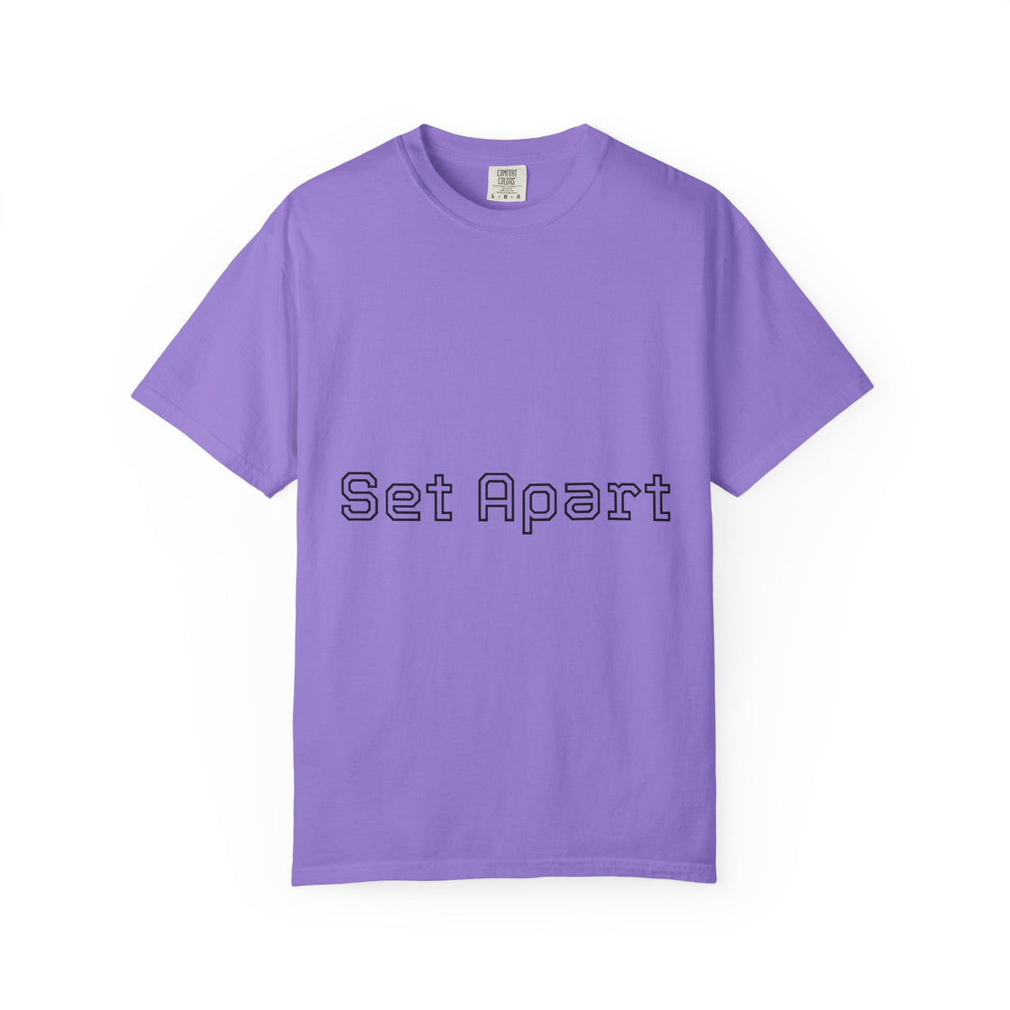 Set Apart Unisex Garment-Dyed T-Shirt, Casual Apparel, Gift for Him/Her, Unique Style, Everyday Wear, Soft Cotton Tee