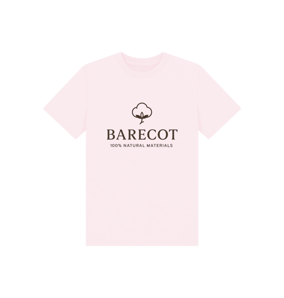 Pink Printed Kids T-Shirt Front