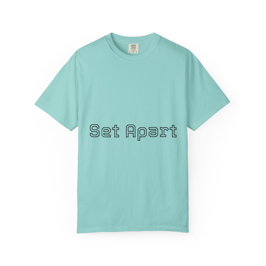 Set Apart Unisex Garment-Dyed T-Shirt, Casual Apparel, Gift for Him/Her, Unique Style, Everyday Wear, Soft Cotton Tee