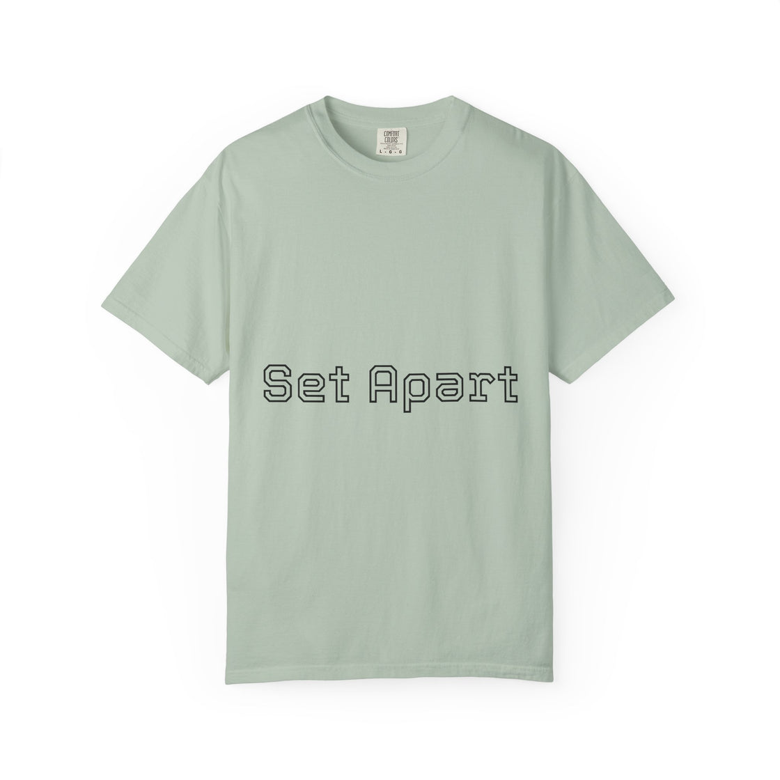 Set Apart Unisex Garment-Dyed T-Shirt, Casual Apparel, Gift for Him/Her, Unique Style, Everyday Wear, Soft Cotton Tee