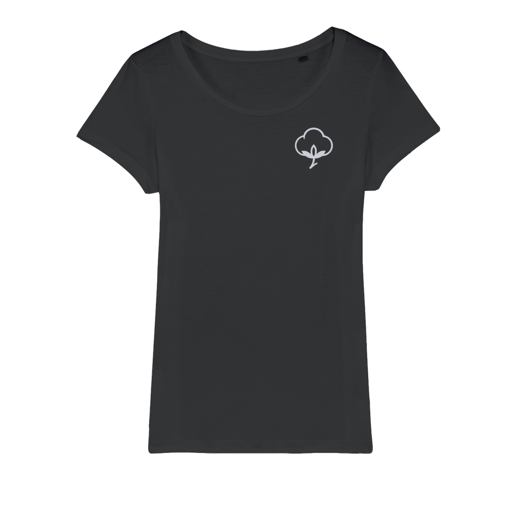 100% Natural materials Organic Jersey Womens T-Shirt