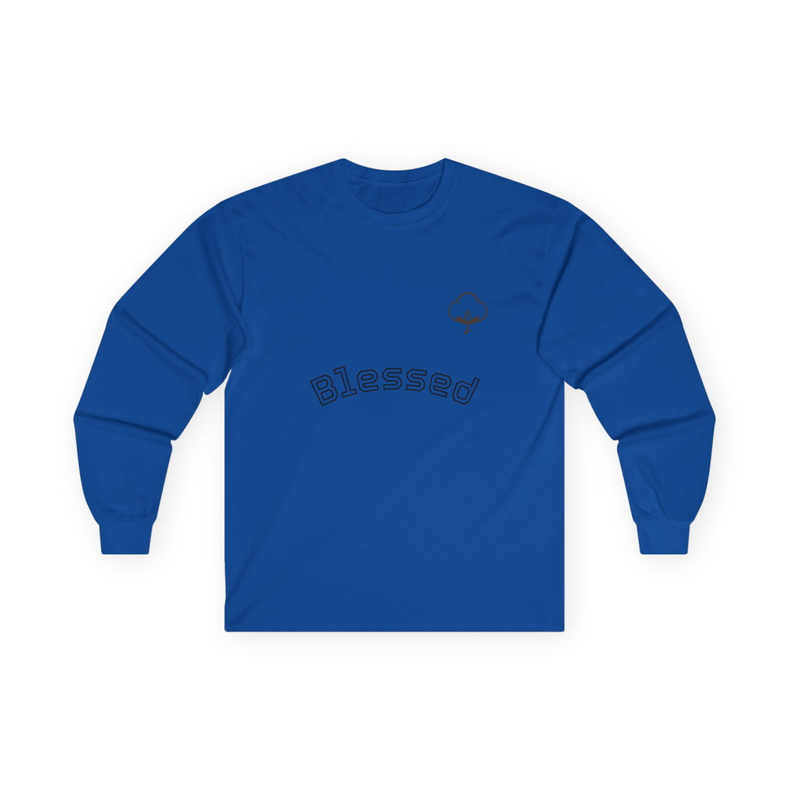 Blessed Unisex Long Sleeve Tee - Comfortable Cotton T-Shirt for Everyday Wear, Gifts, Spirituality, Inspirational Fashion, Cozy Casual Wear