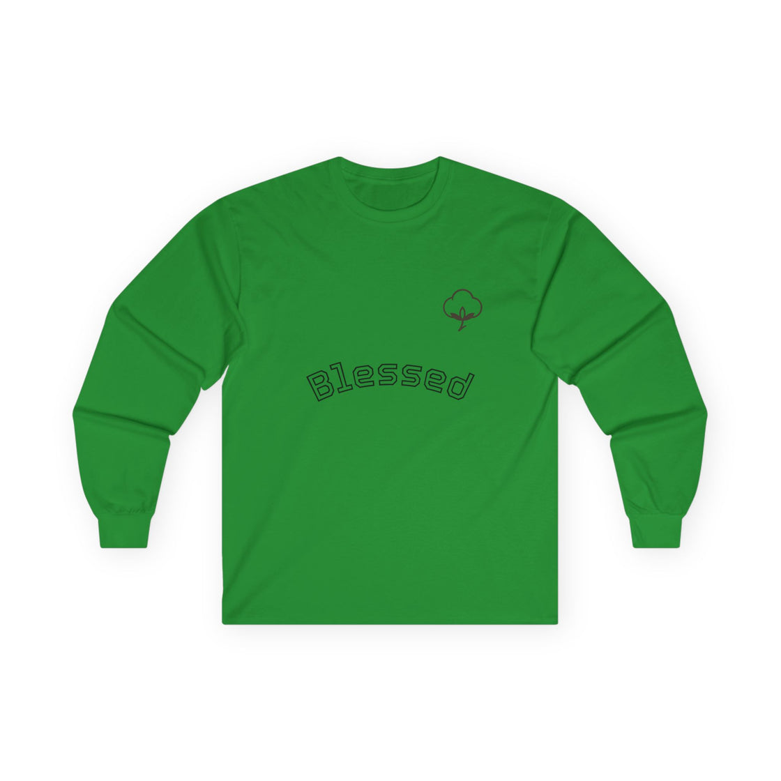 Blessed Unisex Long Sleeve Tee - Comfortable Cotton T-Shirt for Everyday Wear, Gifts, Spirituality, Inspirational Fashion, Cozy Casual Wear