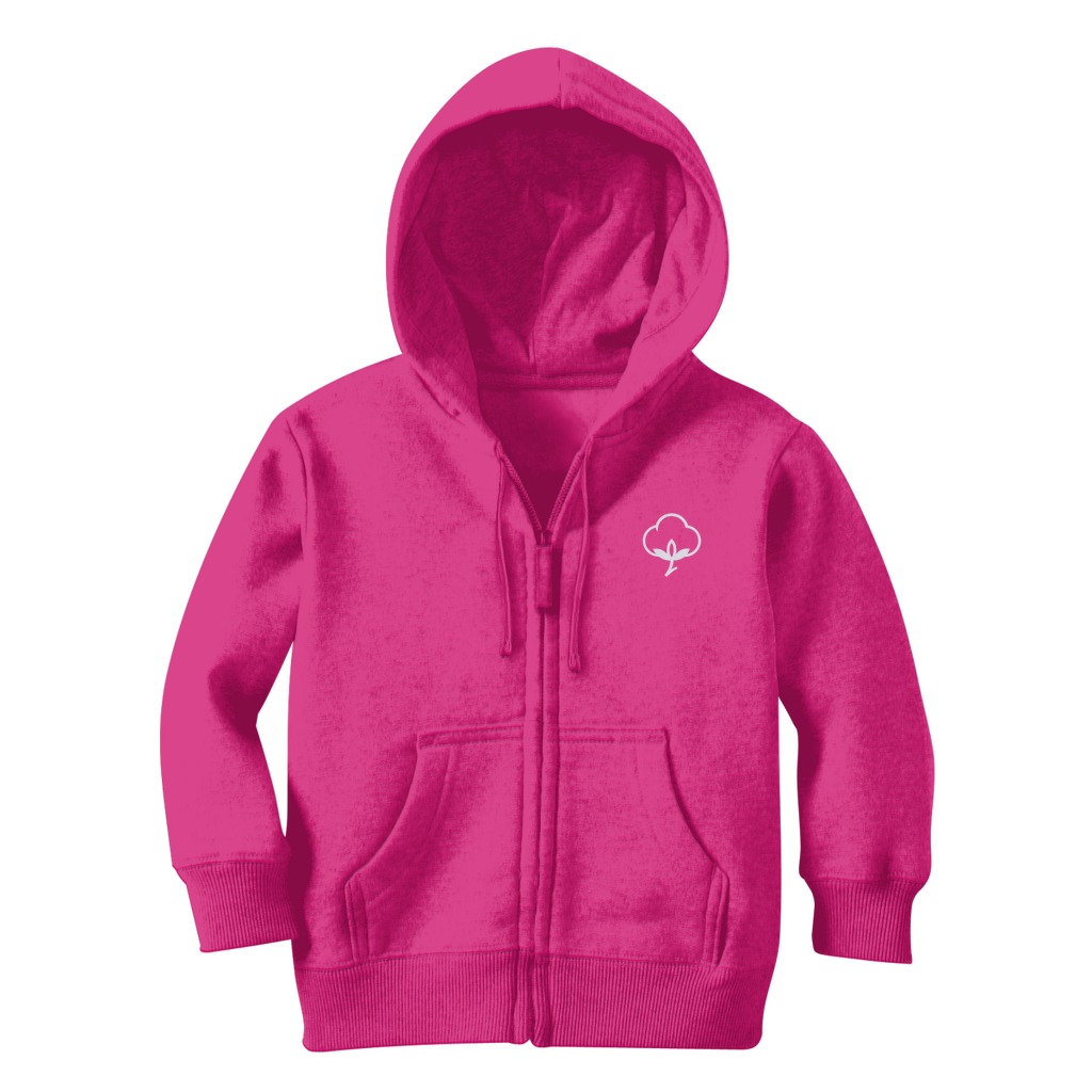 100% Natural materials Classic Kids Zip Hoodie