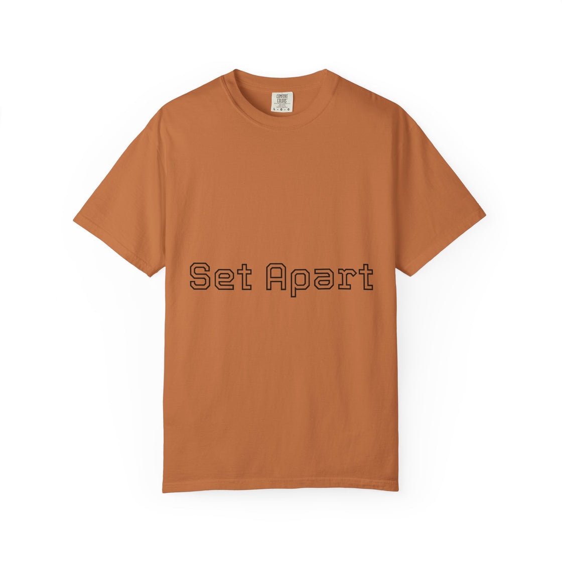 Set Apart Unisex Garment-Dyed T-Shirt, Casual Apparel, Gift for Him/Her, Unique Style, Everyday Wear, Soft Cotton Tee