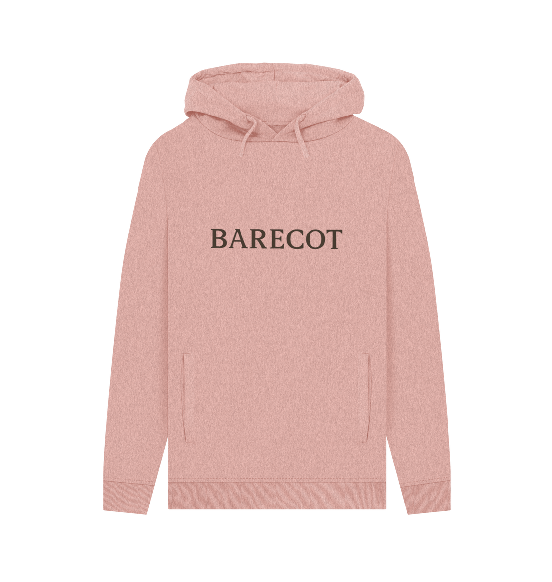 Sunset Pink Recycled Hoody Front
