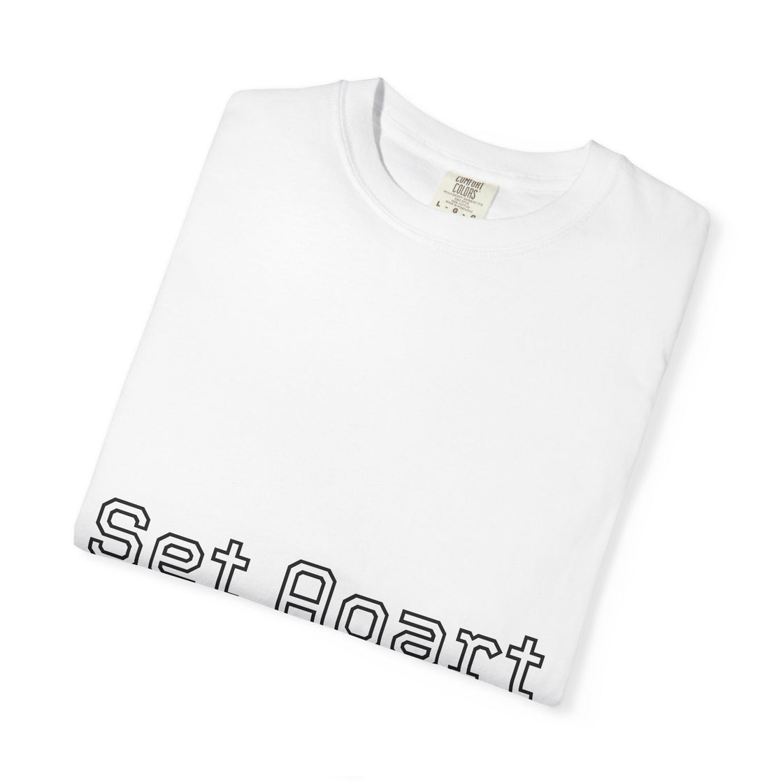 Set Apart Unisex Garment-Dyed T-Shirt, Casual Apparel, Gift for Him/Her, Unique Style, Everyday Wear, Soft Cotton Tee