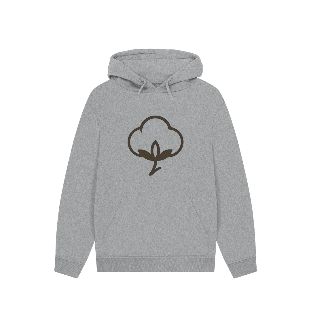Athletic Grey Printed Hoody Front