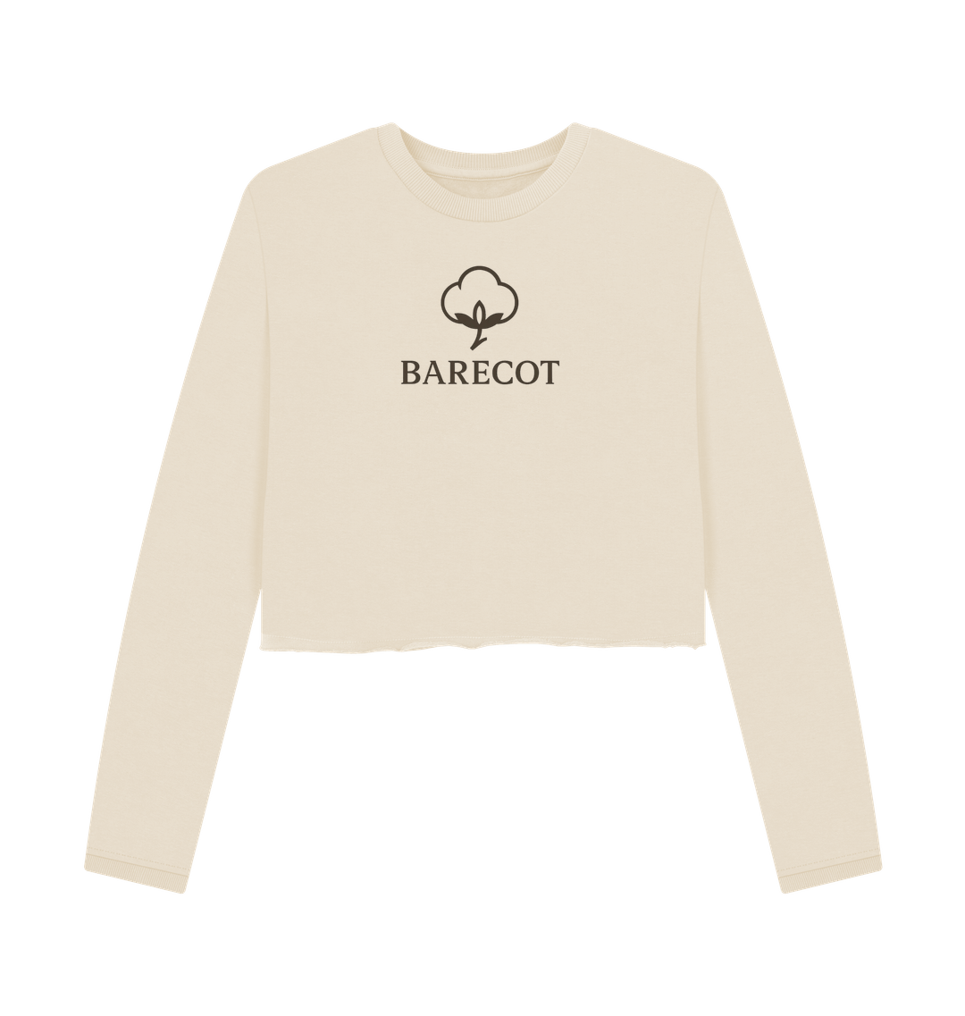 Oat Printed Boxy Jumpers Front