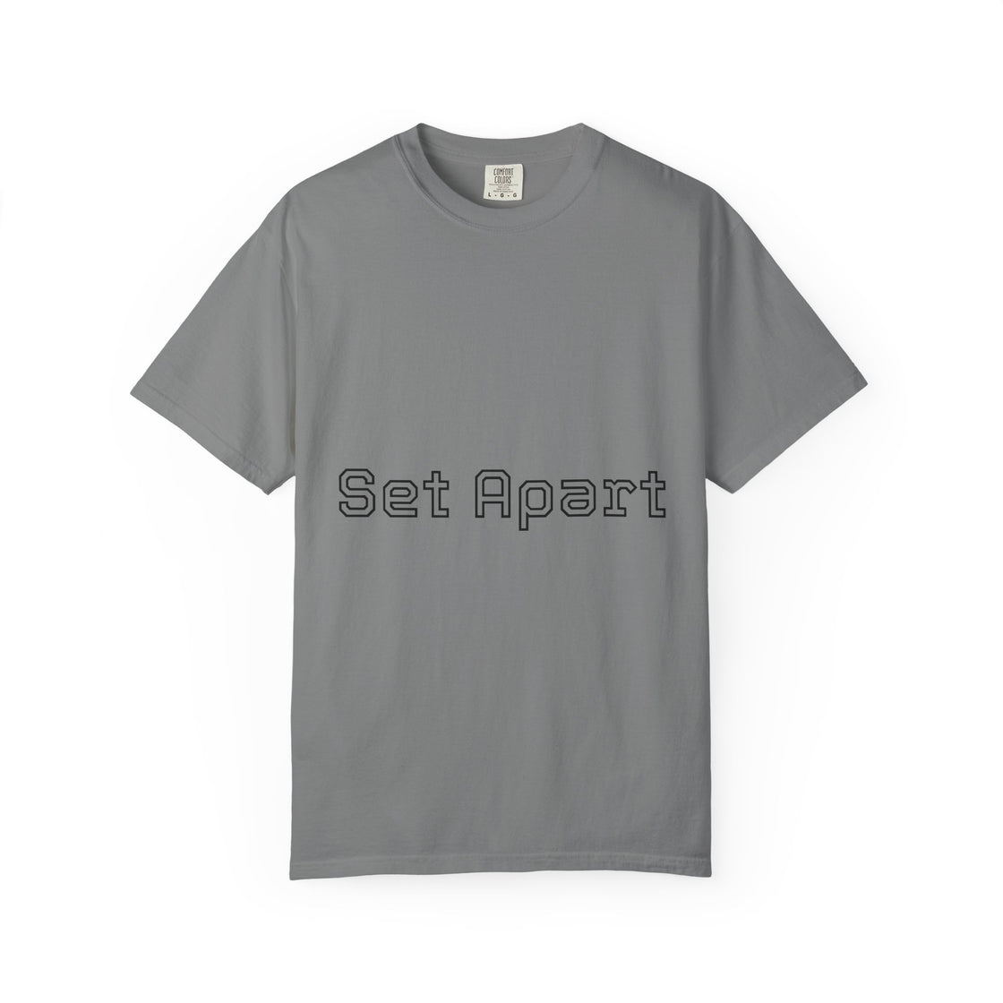 Set Apart Unisex Garment-Dyed T-Shirt, Casual Apparel, Gift for Him/Her, Unique Style, Everyday Wear, Soft Cotton Tee