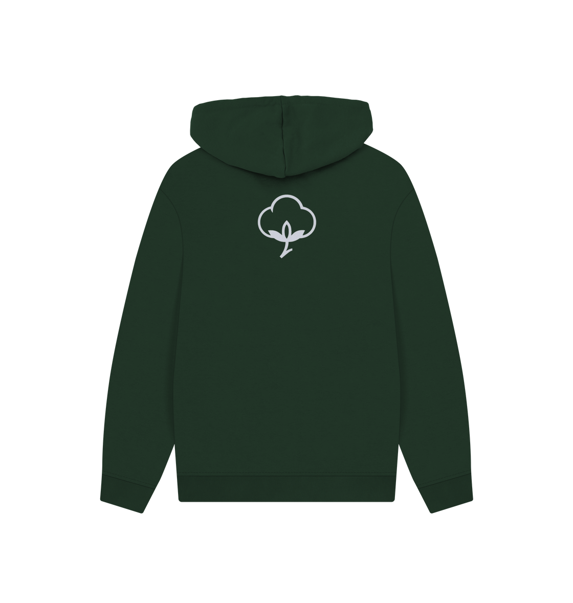 Evergreen Printed Hoody Back