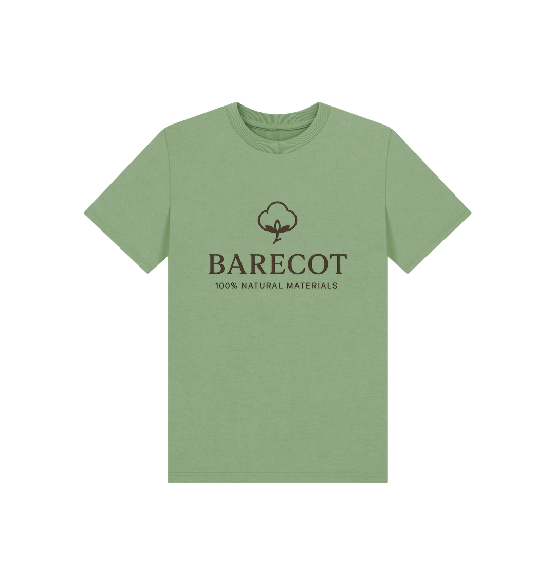 Sage Printed Kids T-Shirt Front