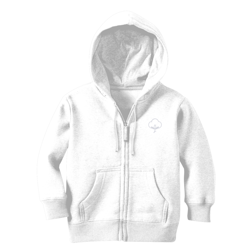 100% Natural materials Classic Kids Zip Hoodie