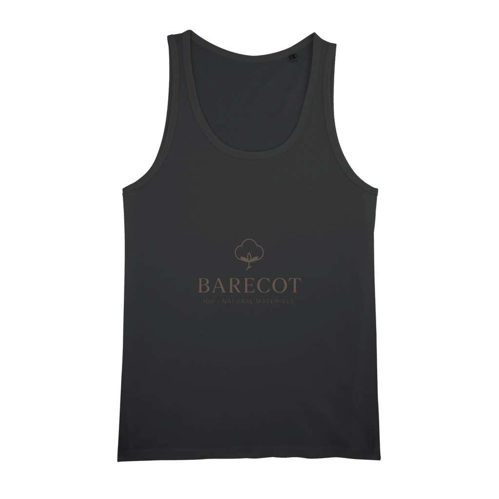 100% Natural materials Organic Jersey Unisex Tank Top