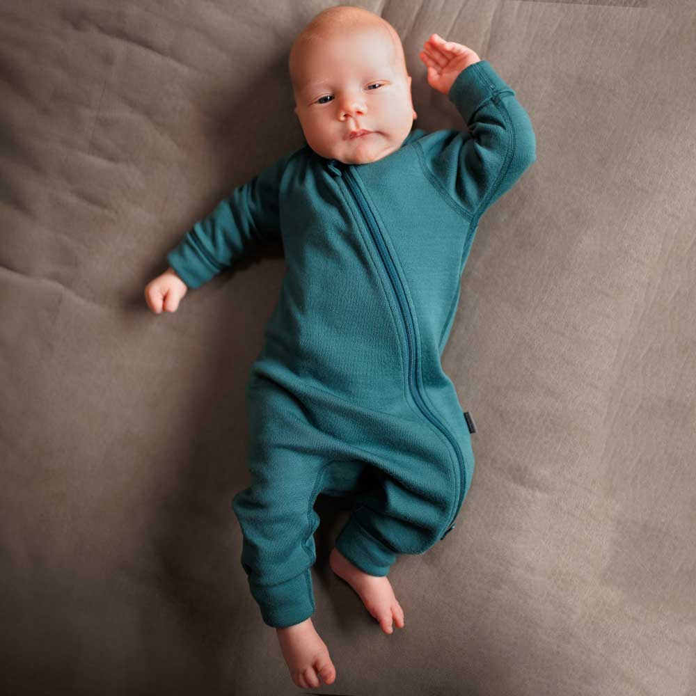 100% Merino Wool Baby Jumpsuit MJORN-8
