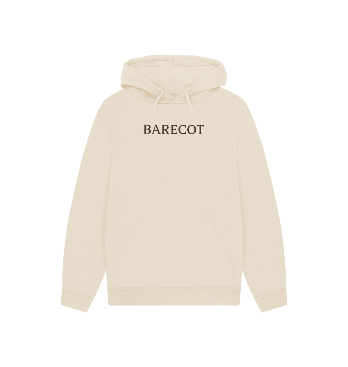 Oat Printed Hoody Front