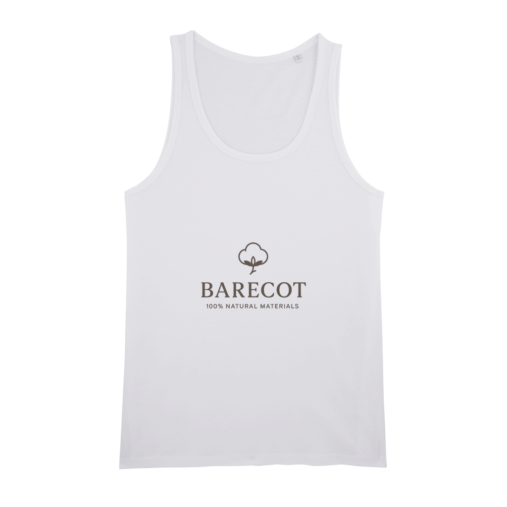 100% Natural materials Organic Jersey Unisex Tank Top