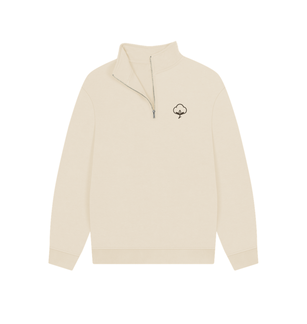 Oat Printed Sweater Front