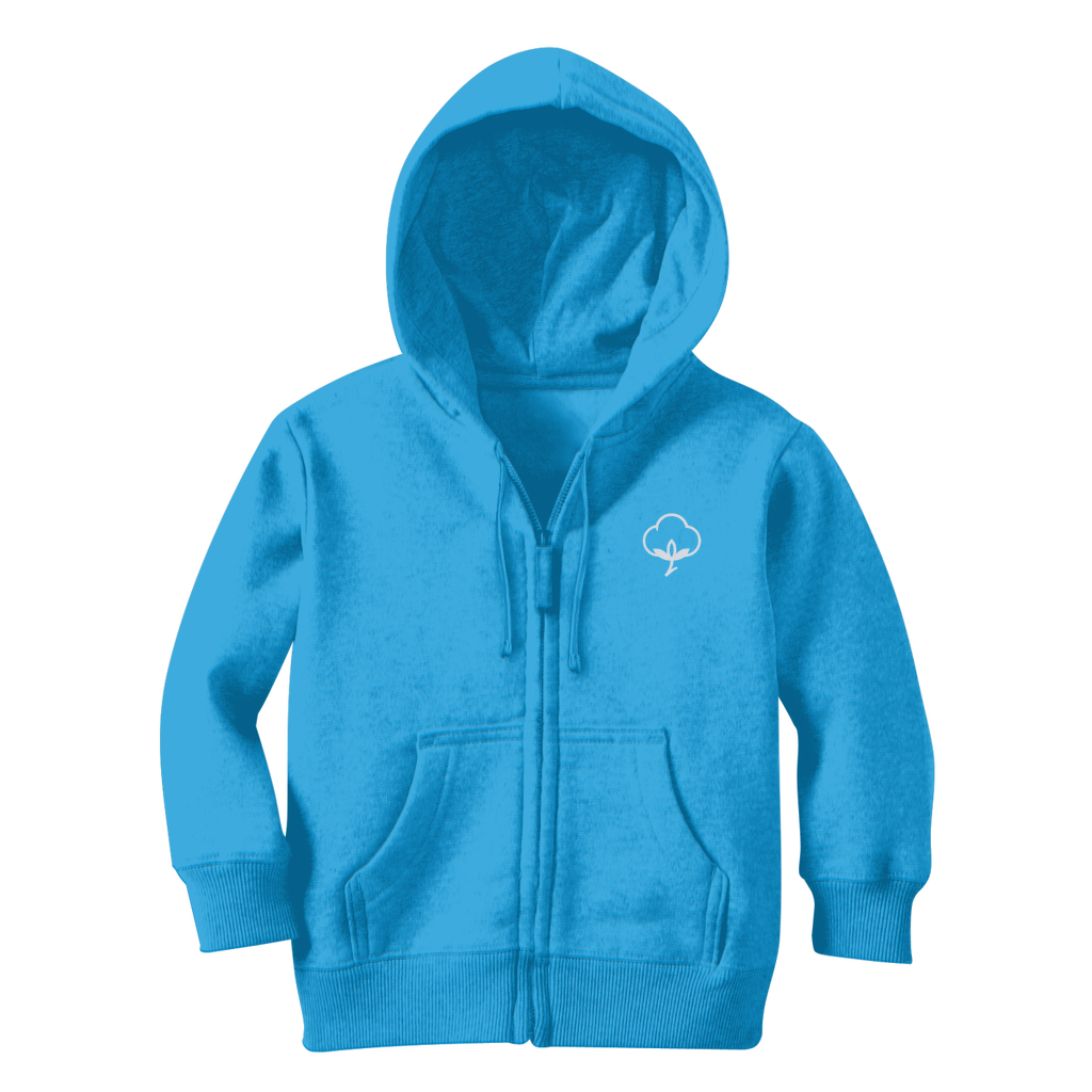 100% Natural materials Classic Kids Zip Hoodie