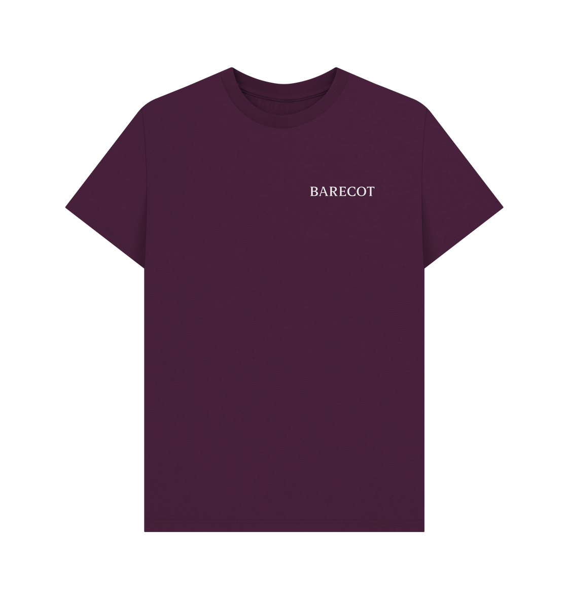 Purple Printed T-shirt Front