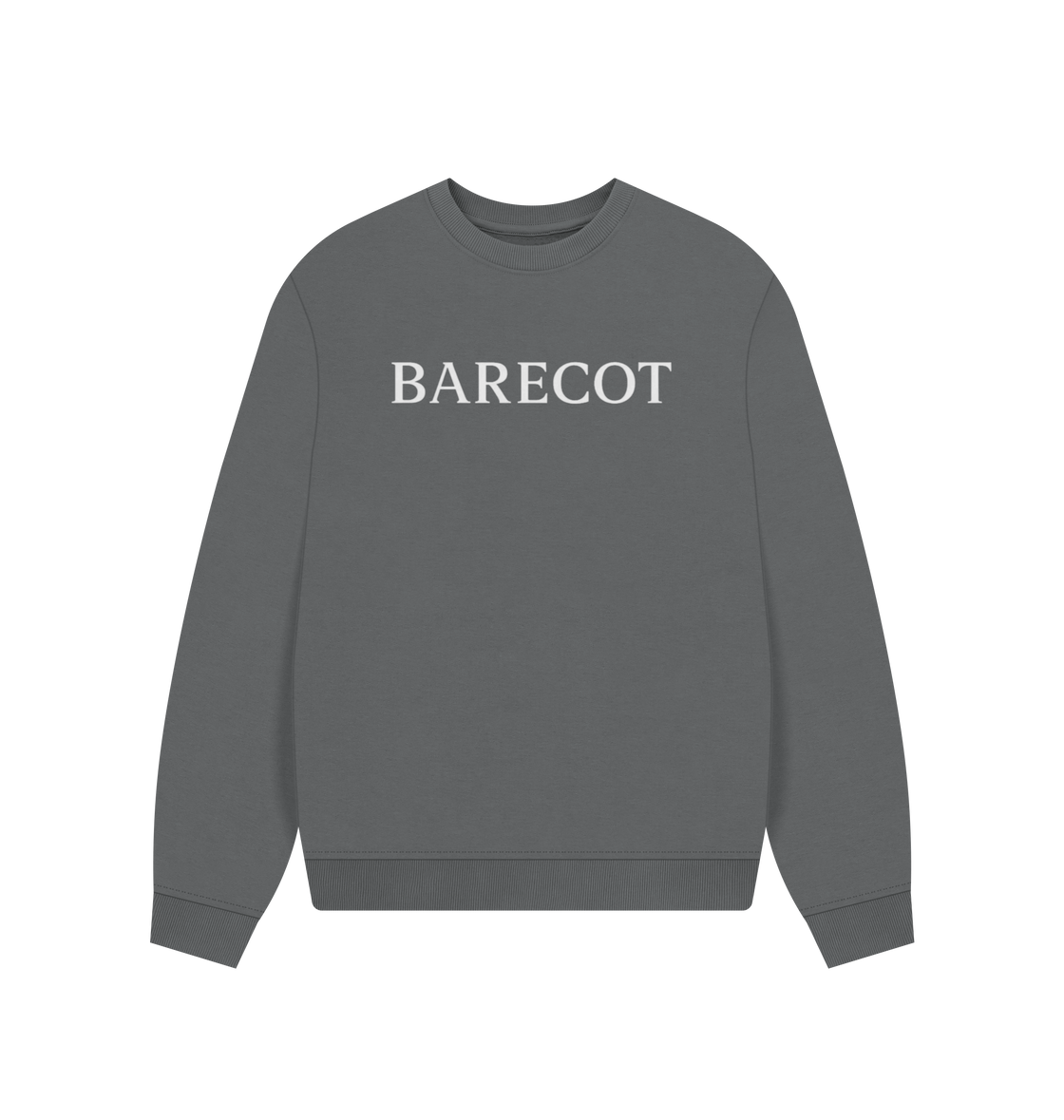 Slate Grey Printed Sweater Front