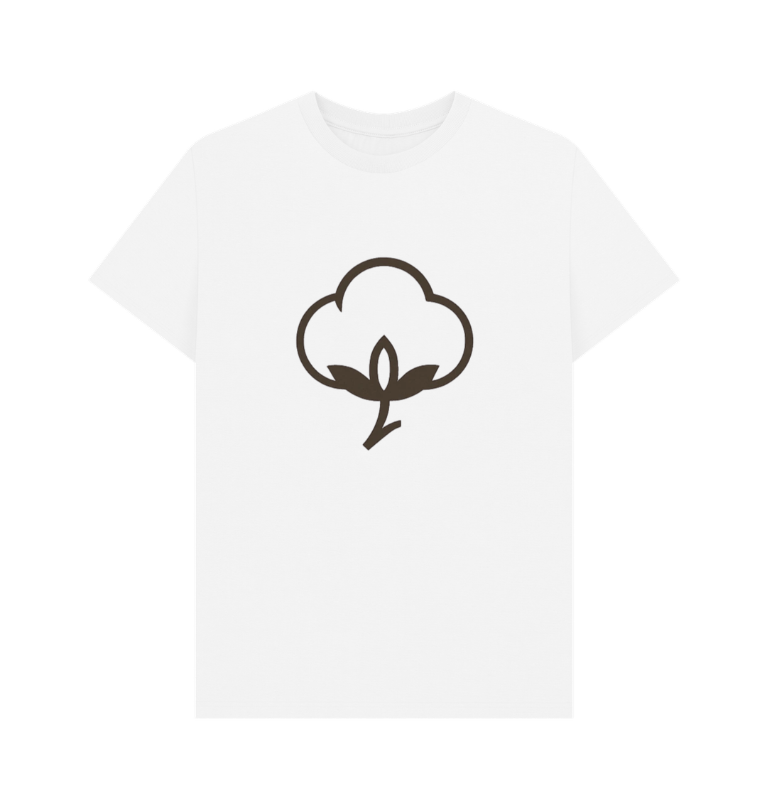 White Printed T-shirt Front