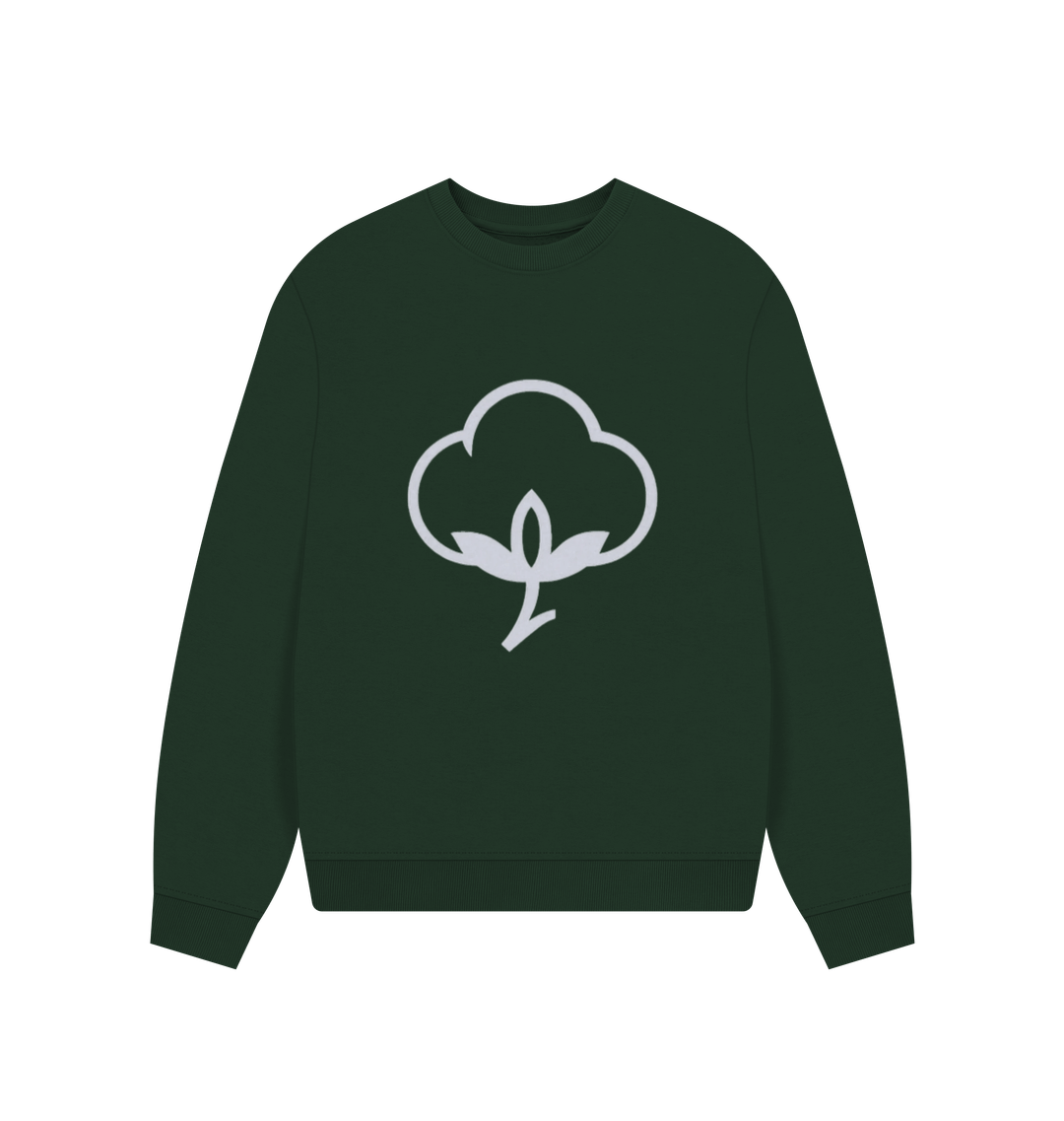 Evergreen Printed Sweater Front